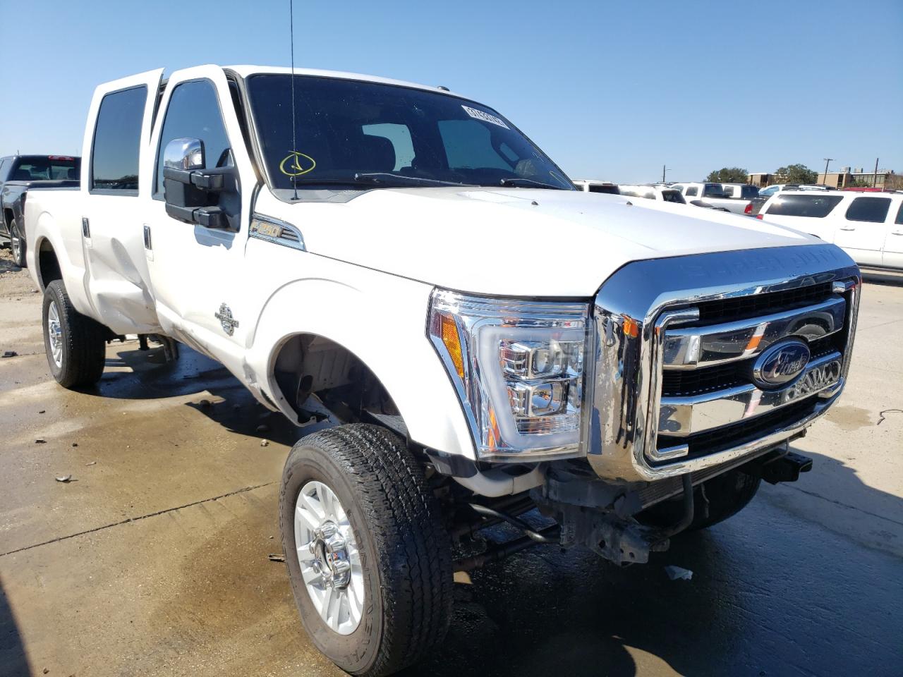 FORD F250 SUPER 2014 with VIN 1FT7W2BT6EEA21378 - Photo from auction