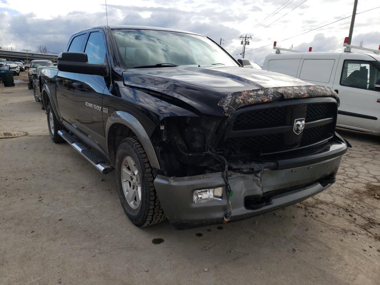 DODGE RAM 1500 S 2012 with VIN 1C6RD7LTXCS214682 - Photo from auction