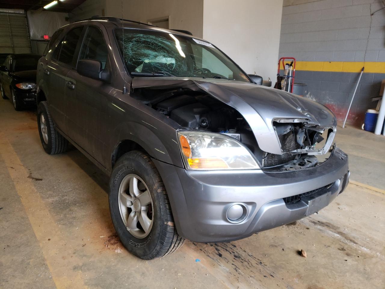 KIA SORENTO EX 2007 with VIN KNDJC736975688906 - Photo from auction