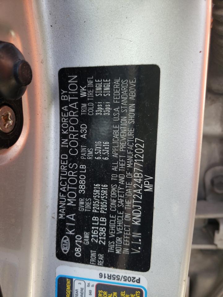 Photo 10 from auction – 2011 KIA SOUL + with VIN KNDJT2A24B7712027