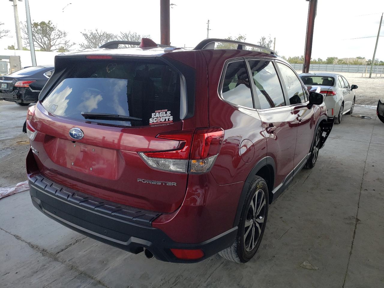 Photo 4 from auction – 2020 SUBARU FORESTER L with VIN JF2SKAUC5LH555790
