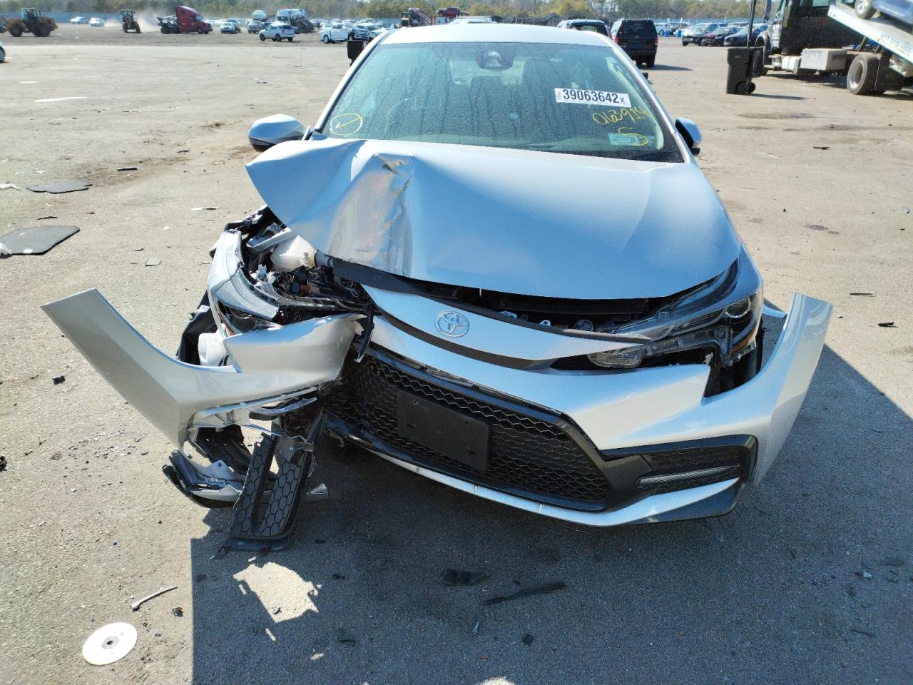 Photo 9 from auction – 2021 TOYOTA COROLLA SE with VIN 5YFS4MCE9MP063914