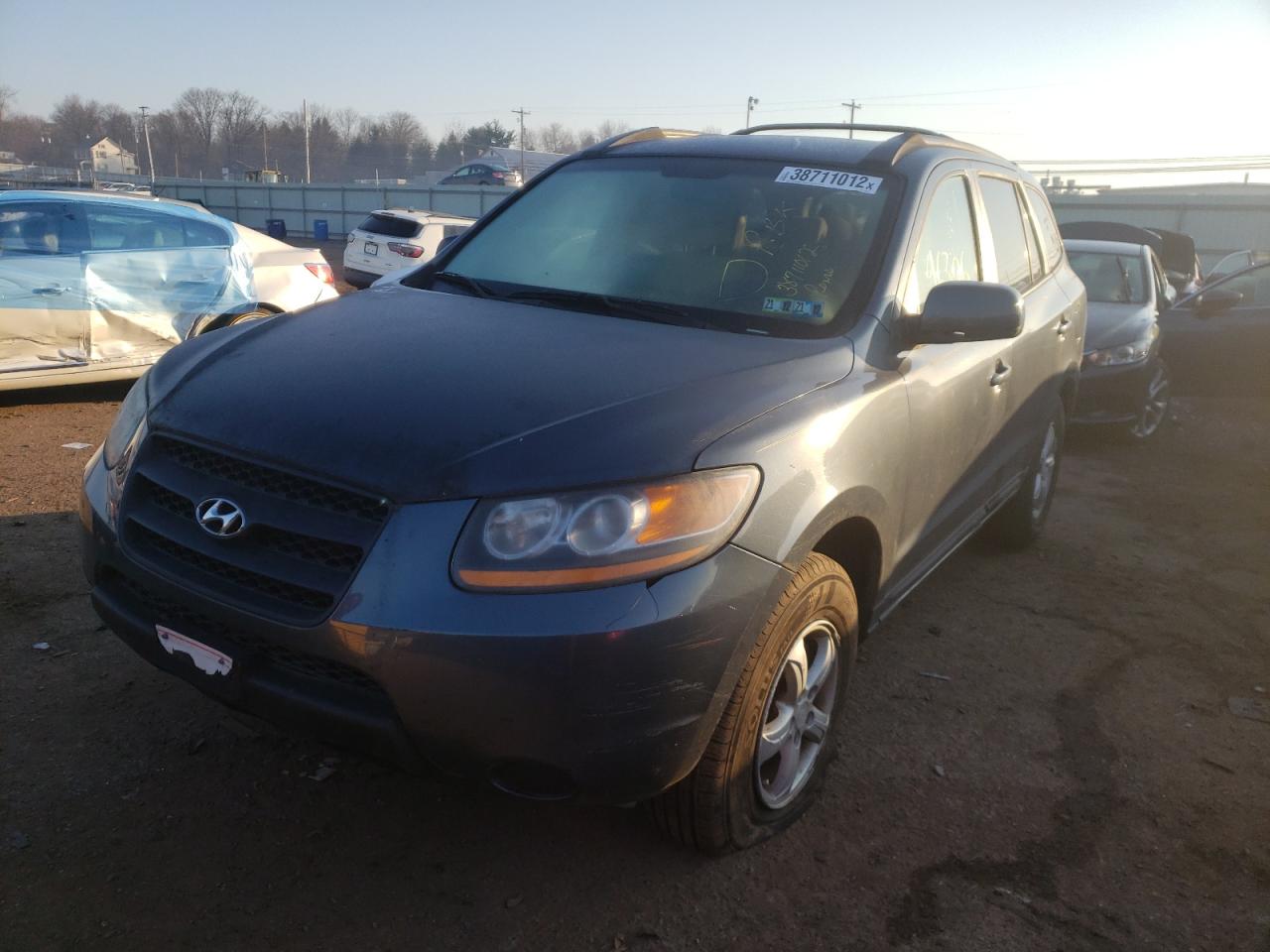 Photo 2 from auction – 2008 HYUNDAI SANTA FE G with VIN 5NMSG73D48H168926