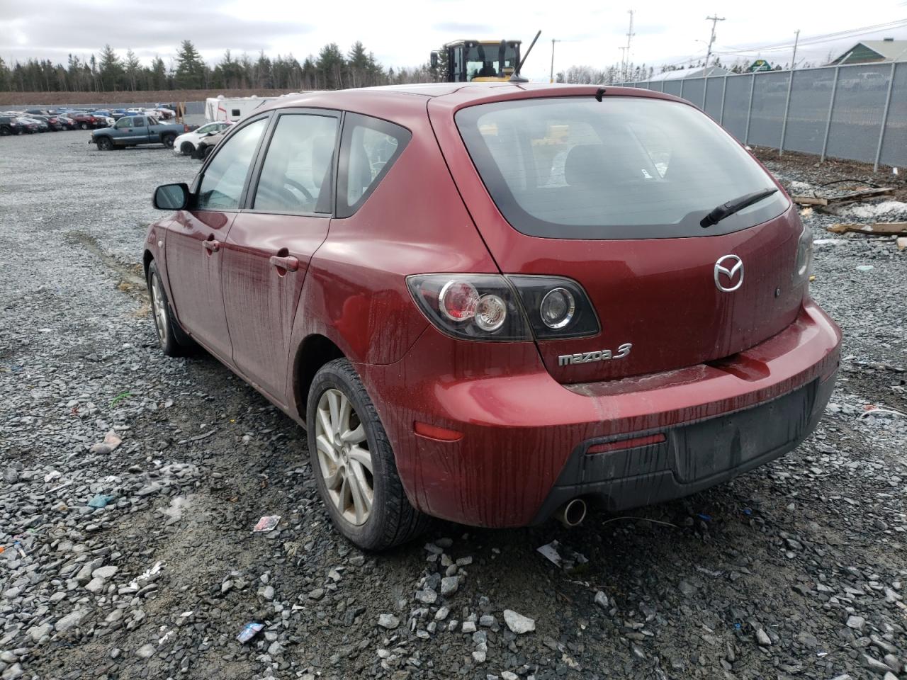 Photo 3 from auction – 2008 MAZDA 3 I with VIN JM1BK34FX81173274