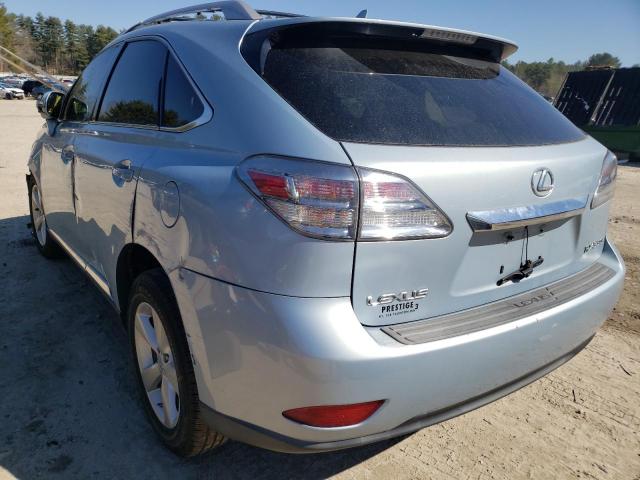 Photo 3 from auction – 2010 LEXUS RX 350 with VIN 2T2ZK1BA8AC027057