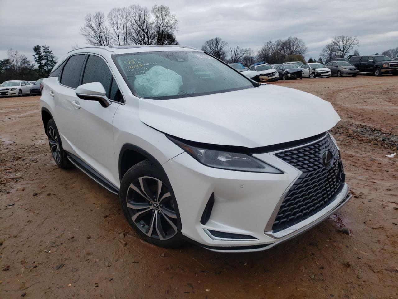 LEXUS RX 350 2020 with VIN 2T2HZMAA0LC159291 - Photo from auction