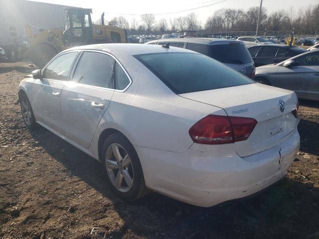Photo 3 from auction – 2012 VOLKSWAGEN PASSAT SE with VIN 1VWBP7A37CC020137