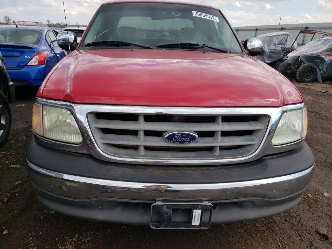 Photo 9 from auction – 2002 FORD F150 with VIN 2FTRX17W72CA20695