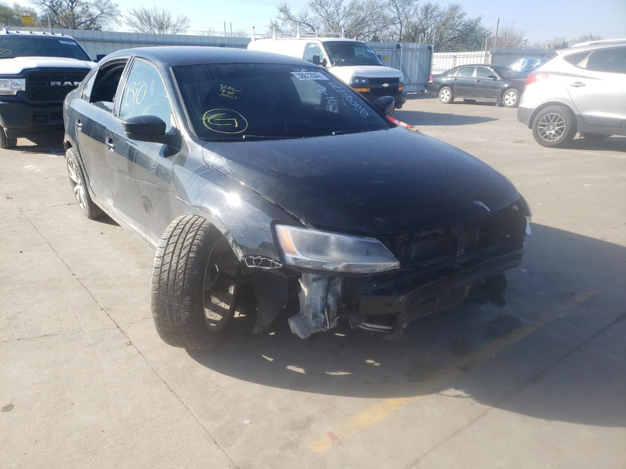 Photo 1 from auction – 2015 VOLKSWAGEN JETTA BASE with VIN 3VW2K7AJXFM340634