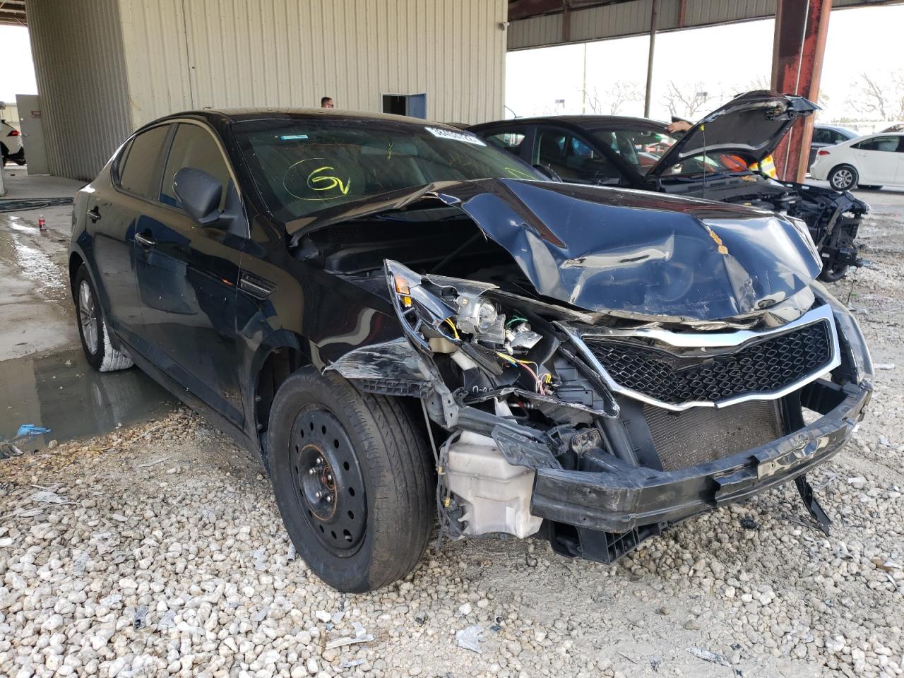 KIA OPTIMA LX 2013 with VIN 5XXGM4A79DG239153 - Photo from auction