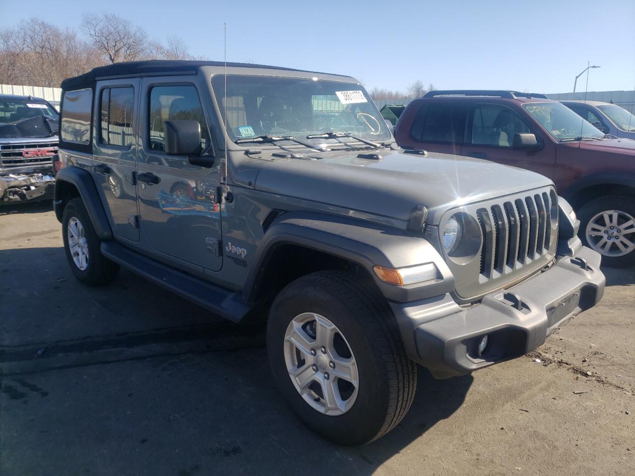 JEEP WRANGLER U 2018 with VIN 1C4HJXDG1JW293583 - Photo from auction