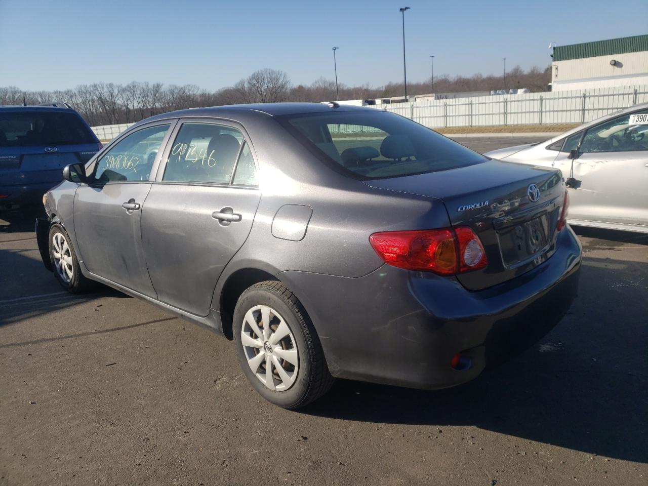 Photo 3 from auction – 2010 TOYOTA COROLLA with VIN JTDBU4EE0A9099683