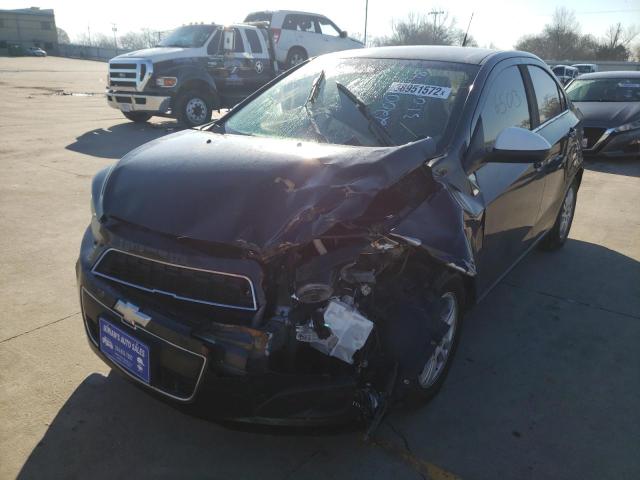 Photo 2 from auction – 2013 CHEVROLET SONIC LT with VIN 1G1JC5SH4D4202567