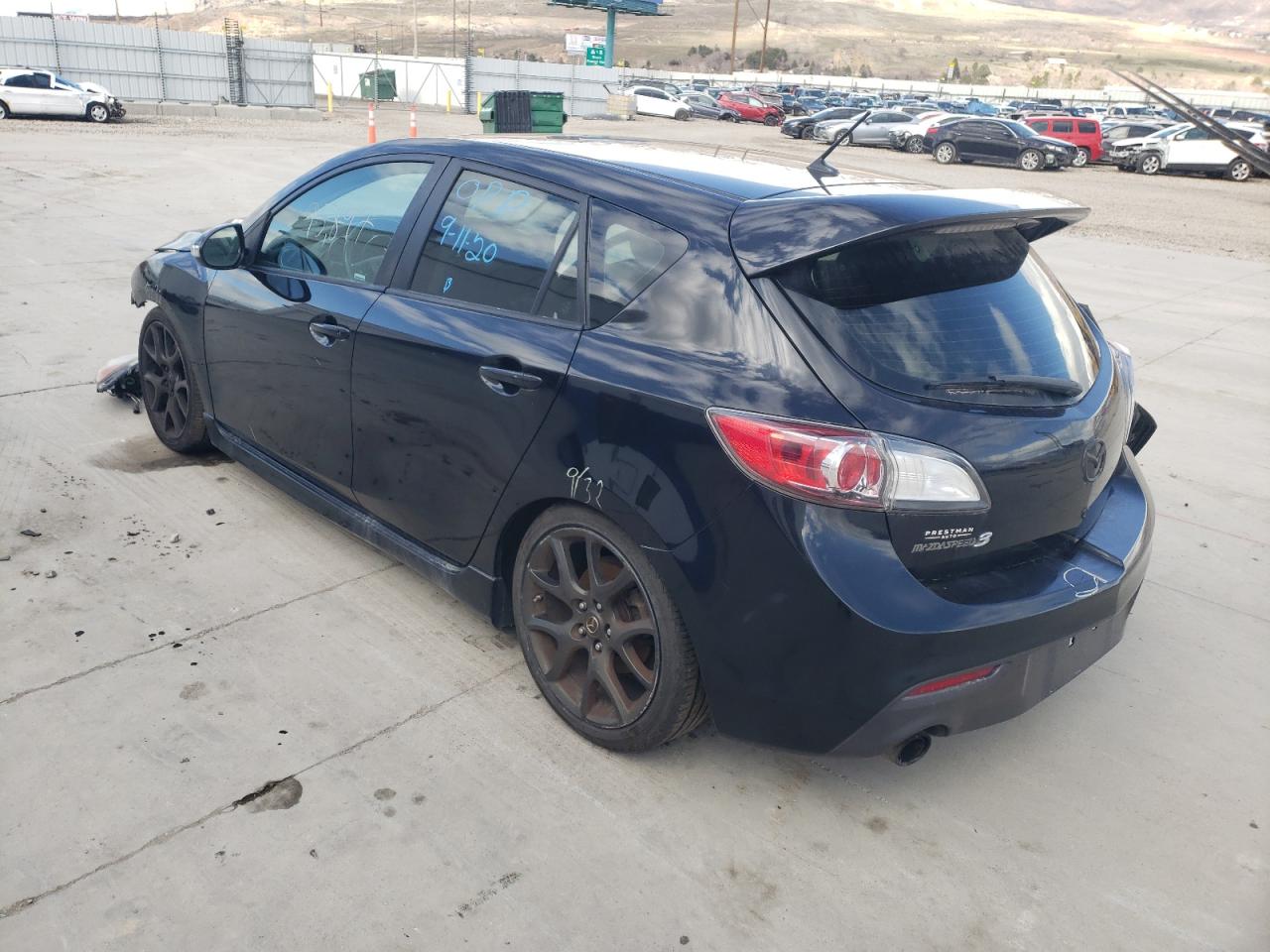 Photo 3 from auction – 2013 MAZDA SPEED 3 with VIN JM1BL1L4XD1707224