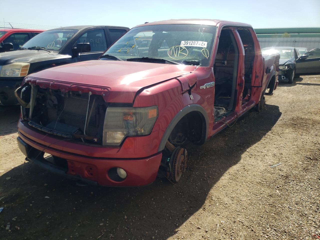 Photo 2 from auction – 2013 FORD F150 SUPER with VIN 1FTFW1ET1DKD93079