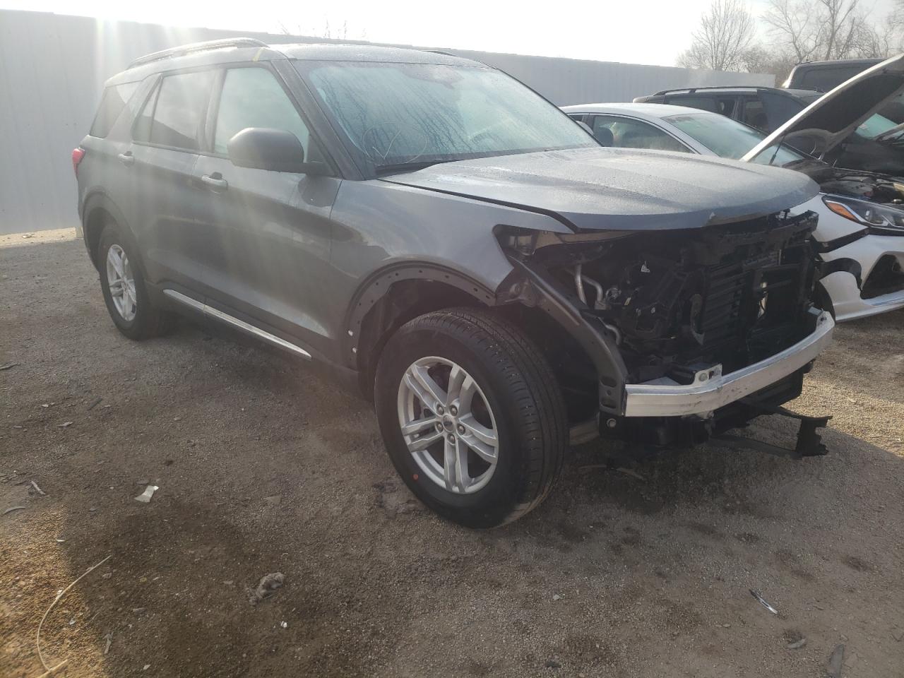 FORD EXPLORER X 2021 with VIN 1FMSK8DH7MGB90941 - Photo from auction