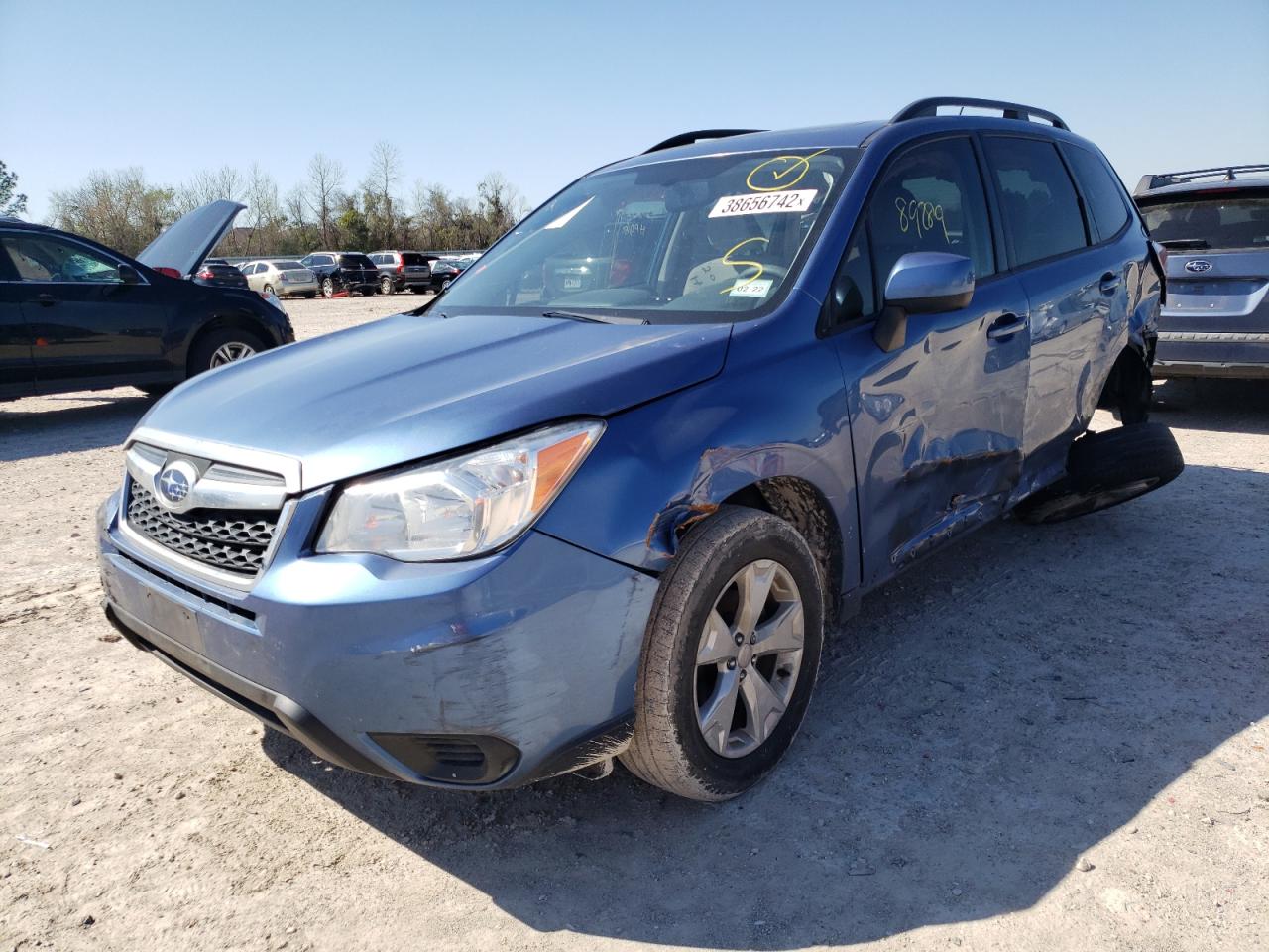 Photo 2 from auction – 2015 SUBARU FORESTER 2 with VIN JF2SJADC9FH556660