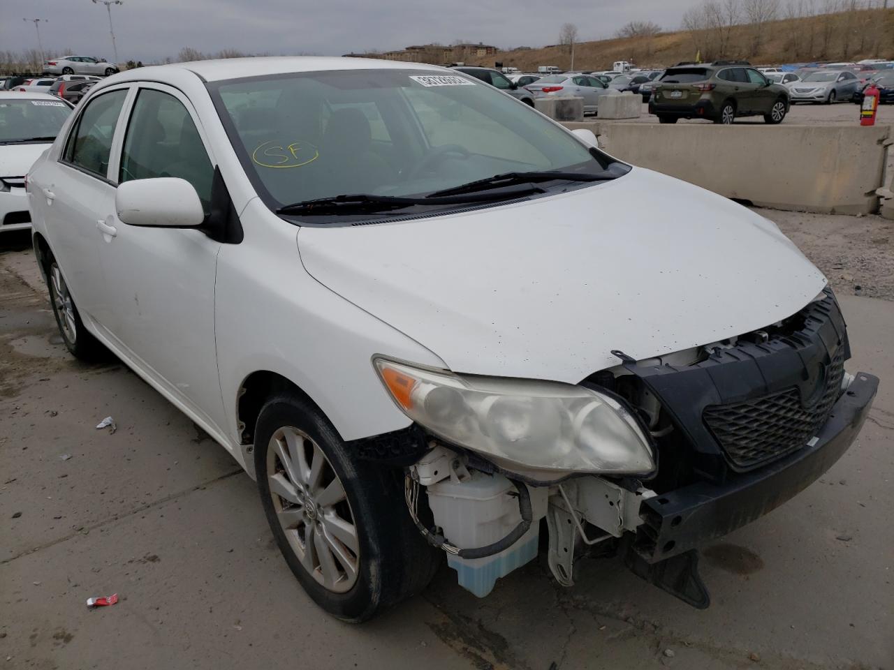 Photo 1 from auction – 2010 TOYOTA COROLLA BA with VIN 1NXBU4EE6AZ191650