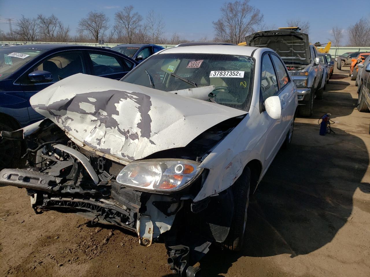 Photo 2 from auction – 2009 KIA SPECTRA with VIN KNAFE221195585620