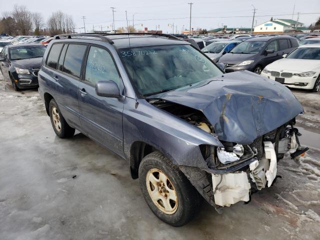 TOYOTA HIGHLANDER 2006 with VIN JTEHP21A560177732 - Photo from auction