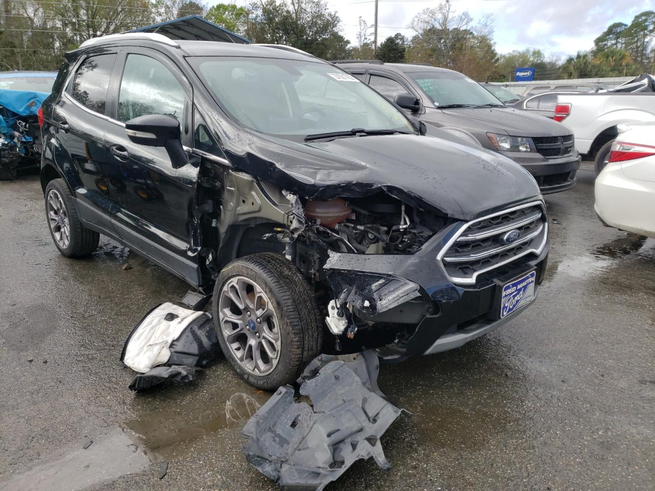 FORD ECOSPORT T 2020 with VIN MAJ6S3KL4LC311596 - Photo from auction