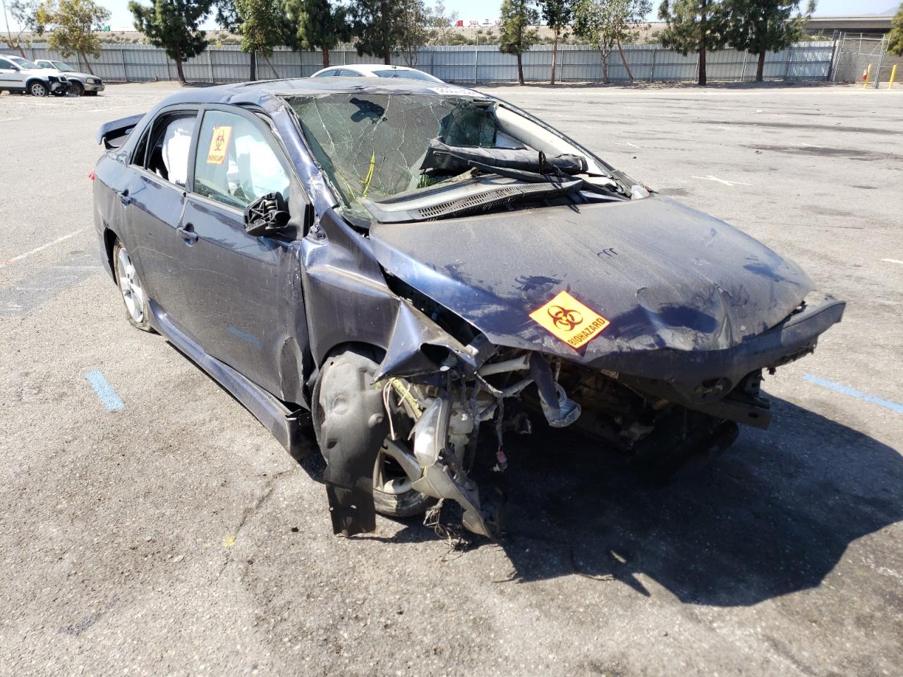 TOYOTA COROLLA BA 2012 with VIN 2T1BU4EE6CC889017 - Photo from auction