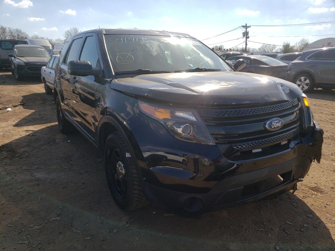 FORD EXPLORER P 2015 with VIN 1FM5K8AR3FGC40926 - Photo from auction