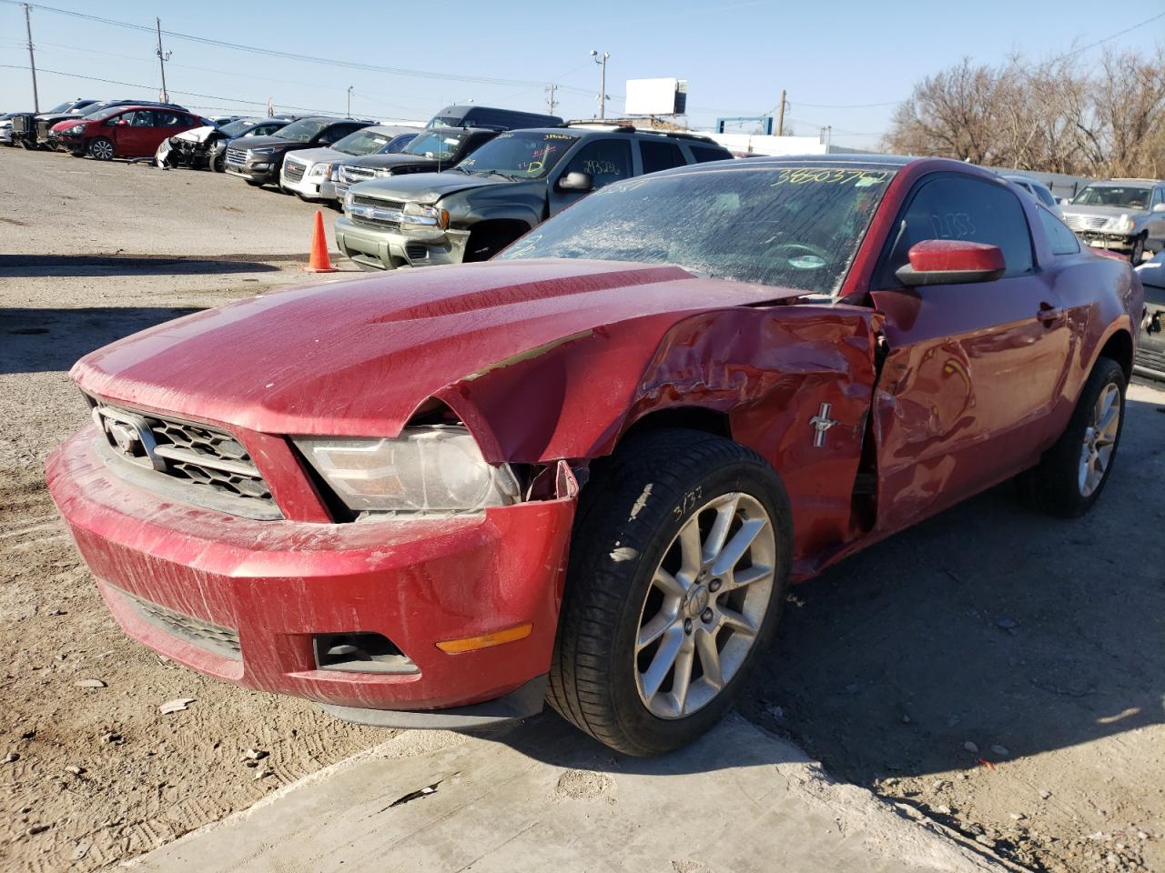 Photo 9 from auction – 2010 FORD MUSTANG with VIN 1ZVBP8AN8A5113581
