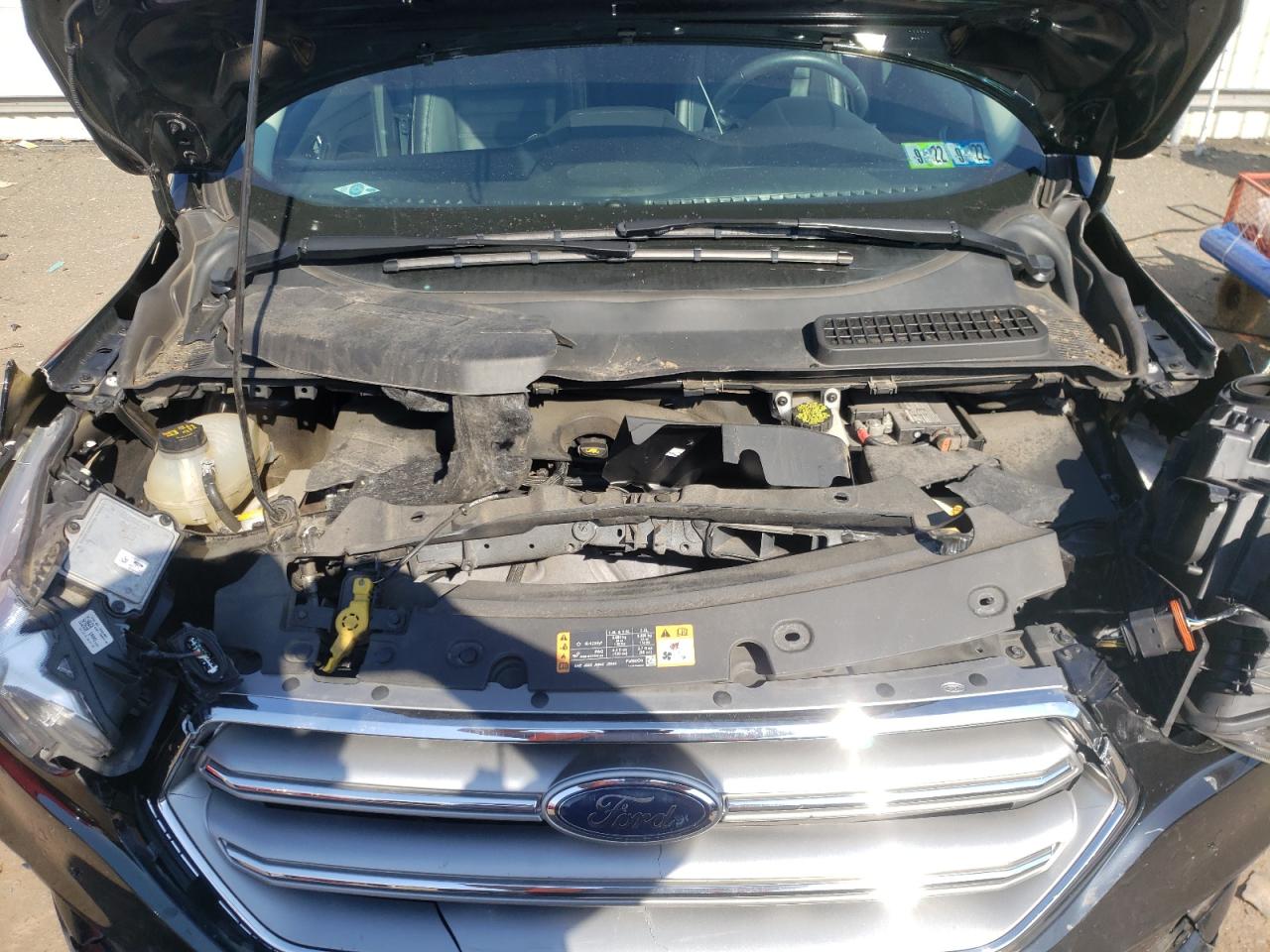 Photo 7 from auction – 2017 FORD ESCAPE TIT with VIN 1FMCU9J90HUE62805