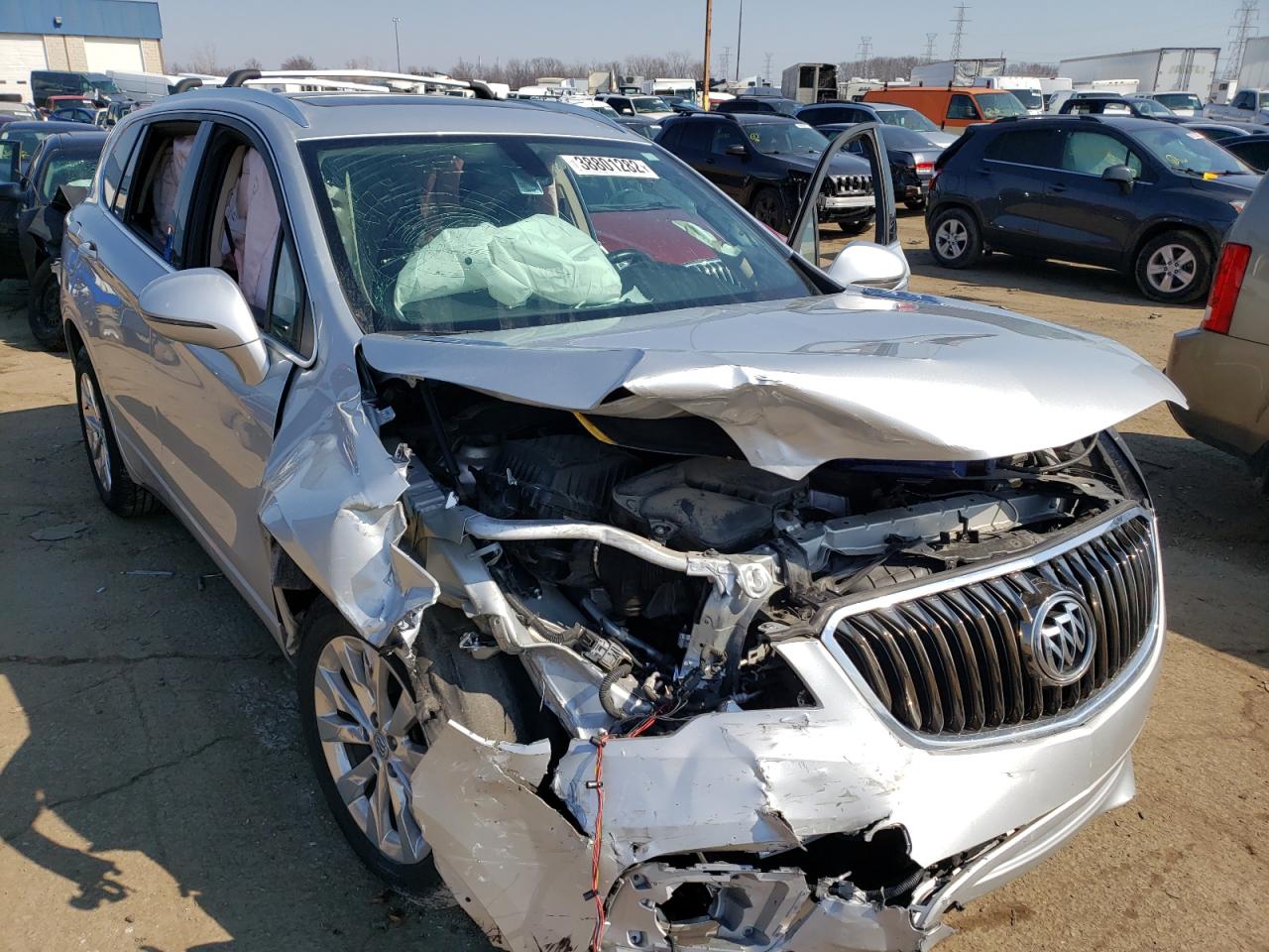 BUICK ENVISION E 2017 with VIN LRBFXDSA6HD117586 - Photo from auction