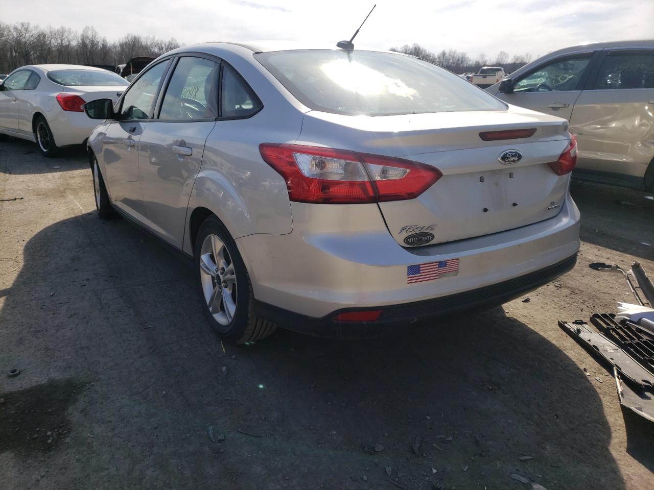 Photo 3 from auction – 2014 FORD FOCUS SE with VIN 1FADP3F20EL269862