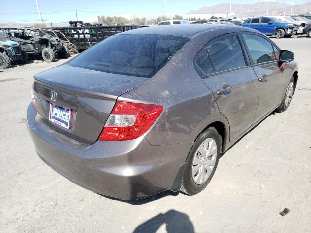 Photo 4 from auction – 2012 HONDA CIVIC LX with VIN 2HGFB2F53CH566156