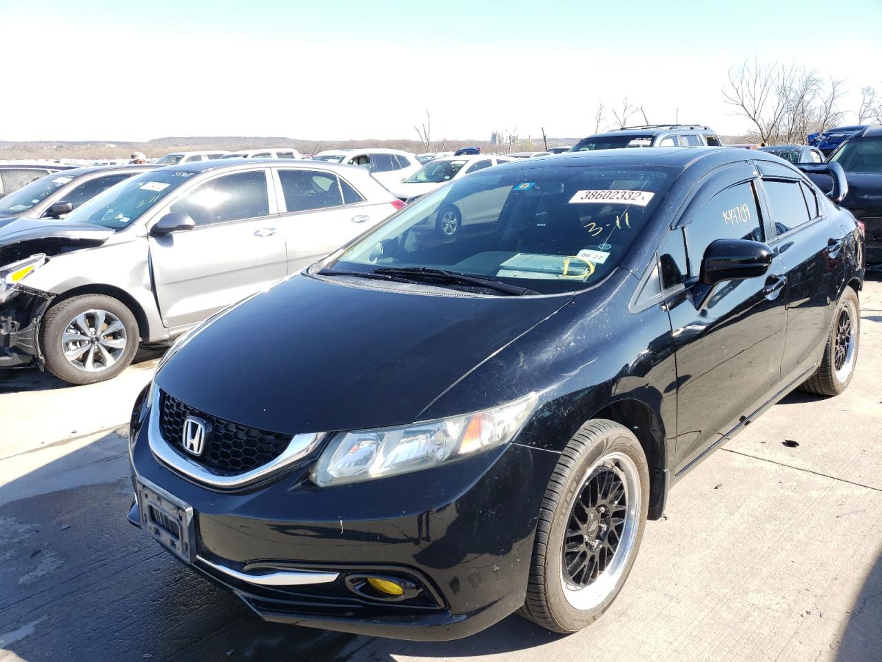 Photo 2 from auction – 2014 HONDA CIVIC EX with VIN 19XFB2F85EE076695