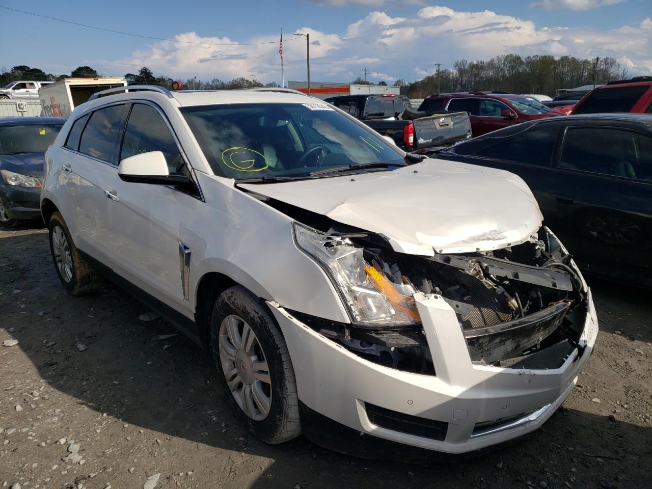CADILLAC SRX LUXURY 2015 with VIN 3GYFNBE30FS587807 - Photo from auction