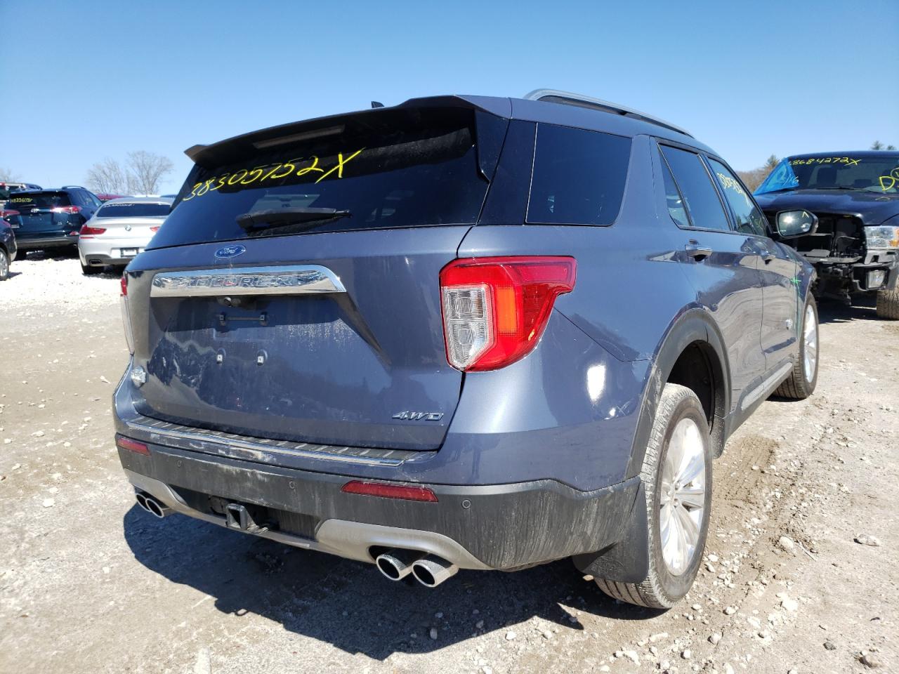 Photo 4 from auction – 2021 FORD EXPLORER K with VIN 1FM5K8LC7MGB75178