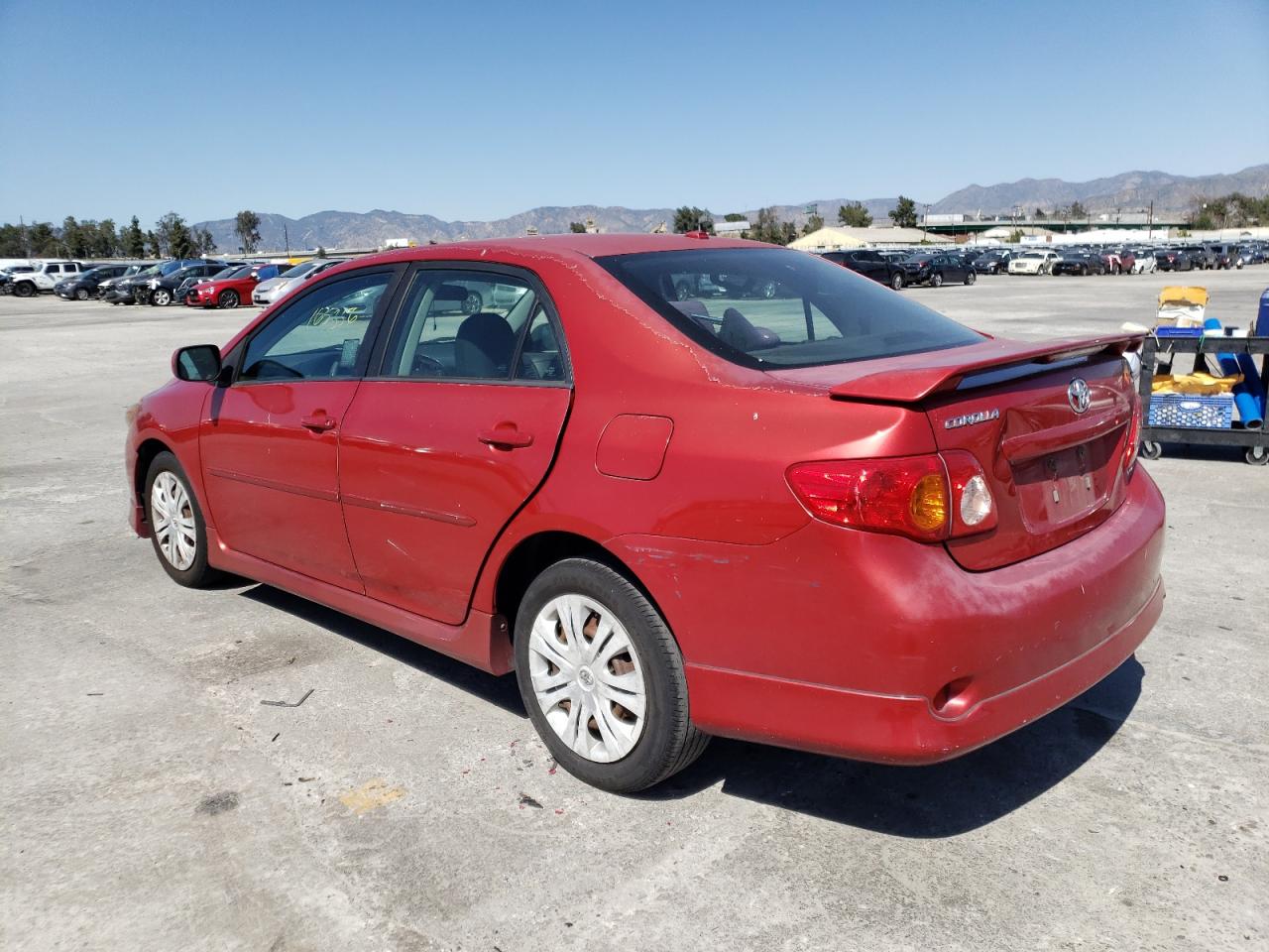 Photo 3 from auction – 2009 TOYOTA COROLLA with VIN 1NXBU40E69Z083631