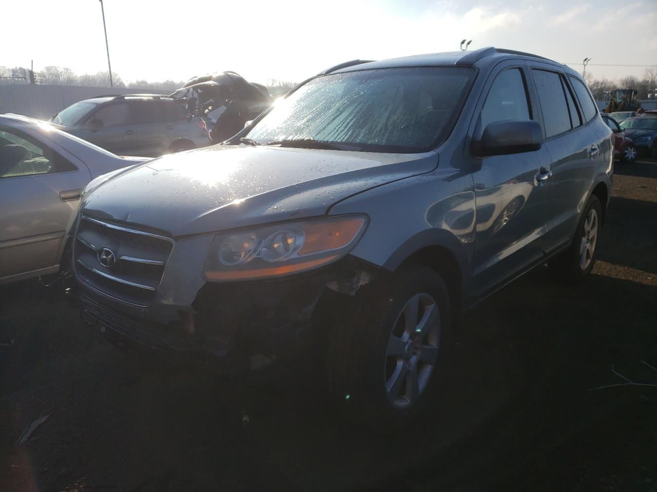 Photo 12 from auction – 2008 HYUNDAI SANTA FE S with VIN 5NMSH73E58H200031