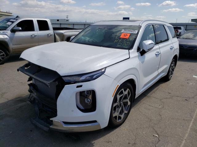 Photo 2 from auction – 2022 HYUNDAI PALISADE C with VIN KM8R74HE4NU360765