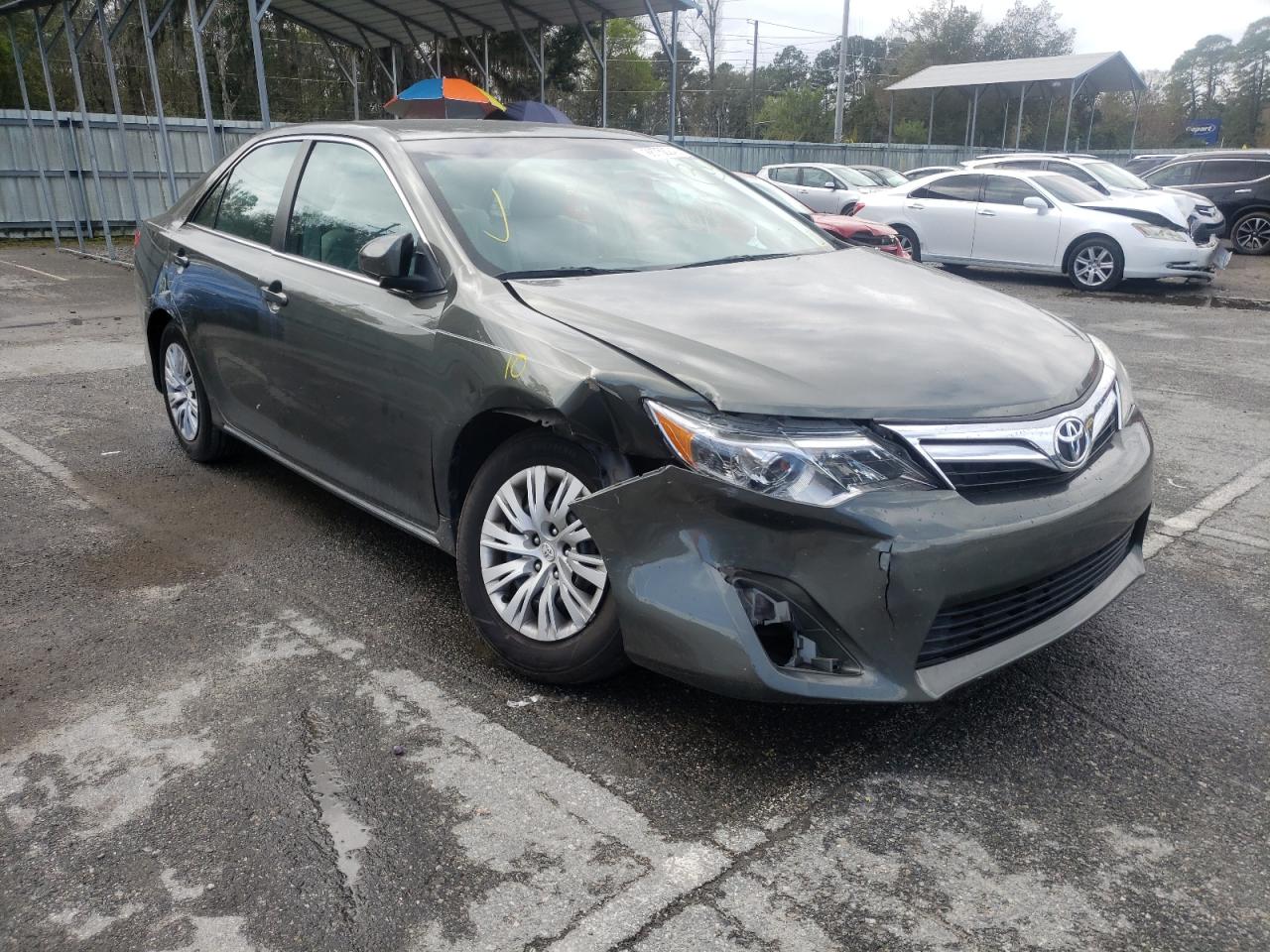 TOYOTA CAMRY L 2014 with VIN 4T4BF1FK8ER358390 - Photo from auction