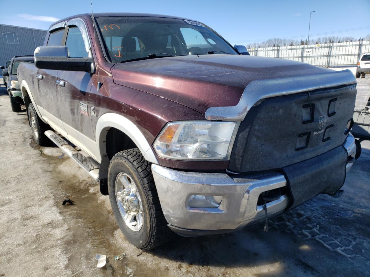 DODGE RAM 3500 L 2012 with VIN 3C63D3EL8CG133957 - Photo from auction