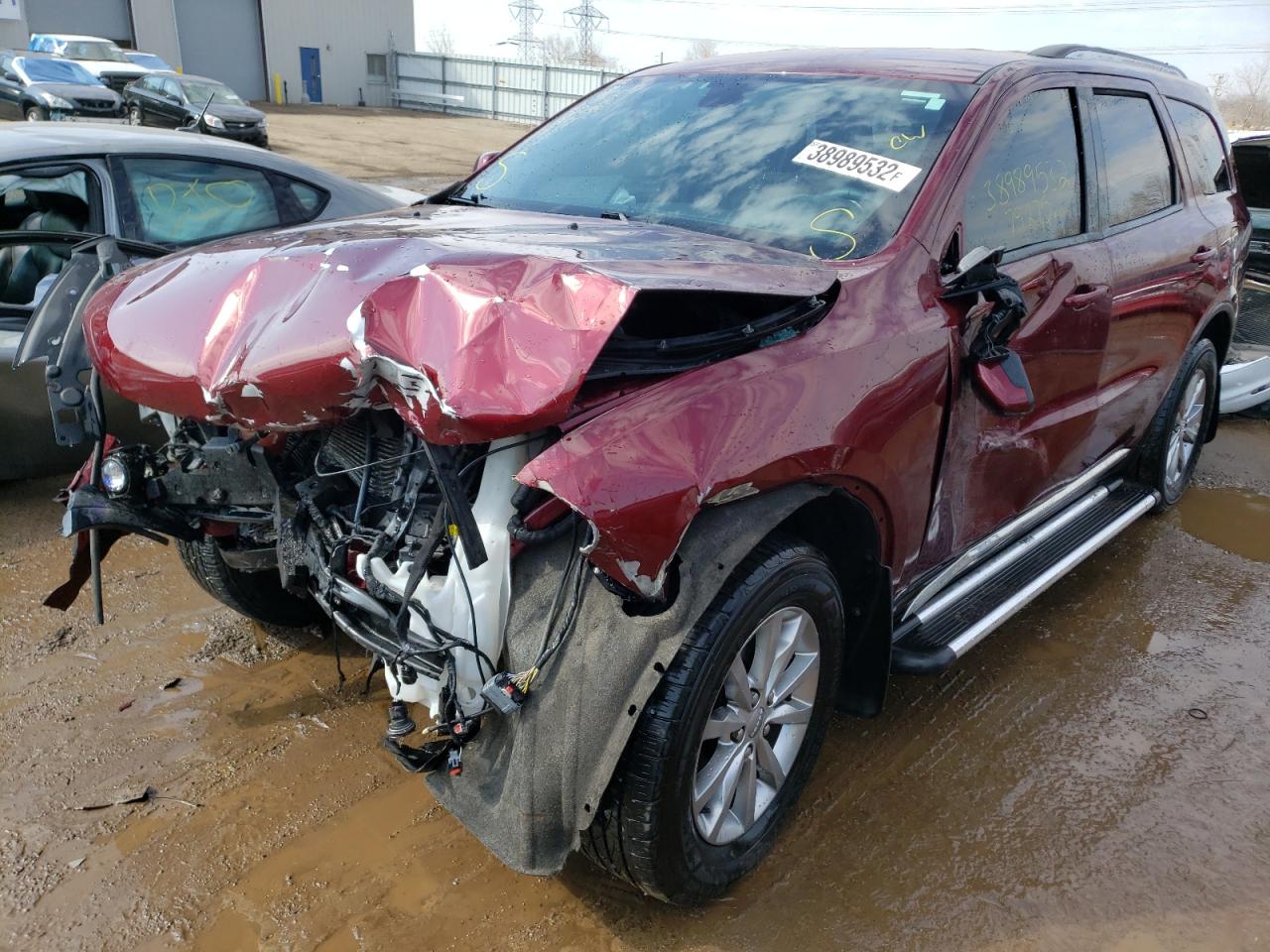 Photo 2 from auction – 2017 DODGE DURANGO SX with VIN 1C4RDJAG0HC709762