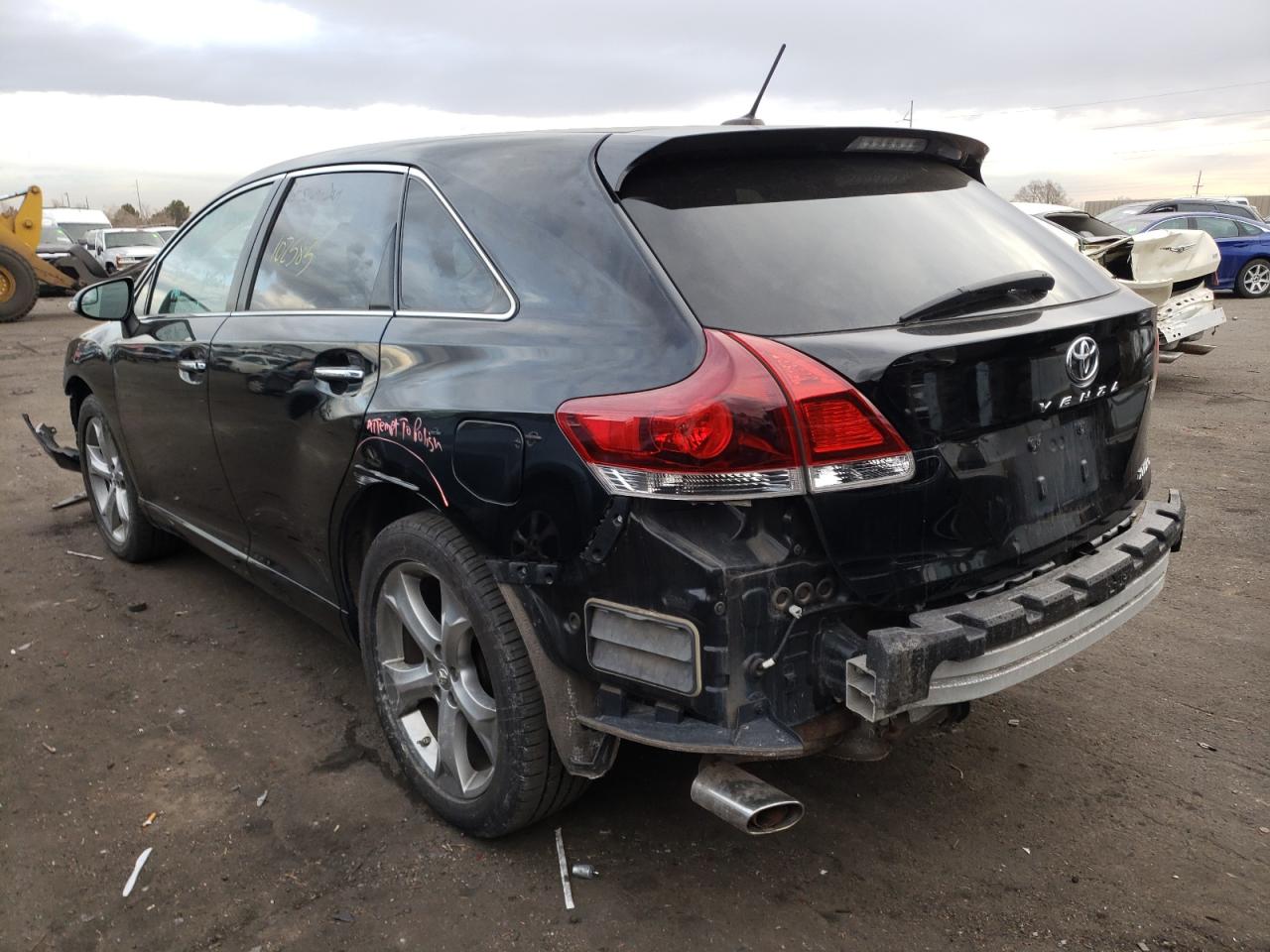 Photo 3 from auction – 2013 TOYOTA VENZA LE with VIN 4T3BK3BB2DU087680