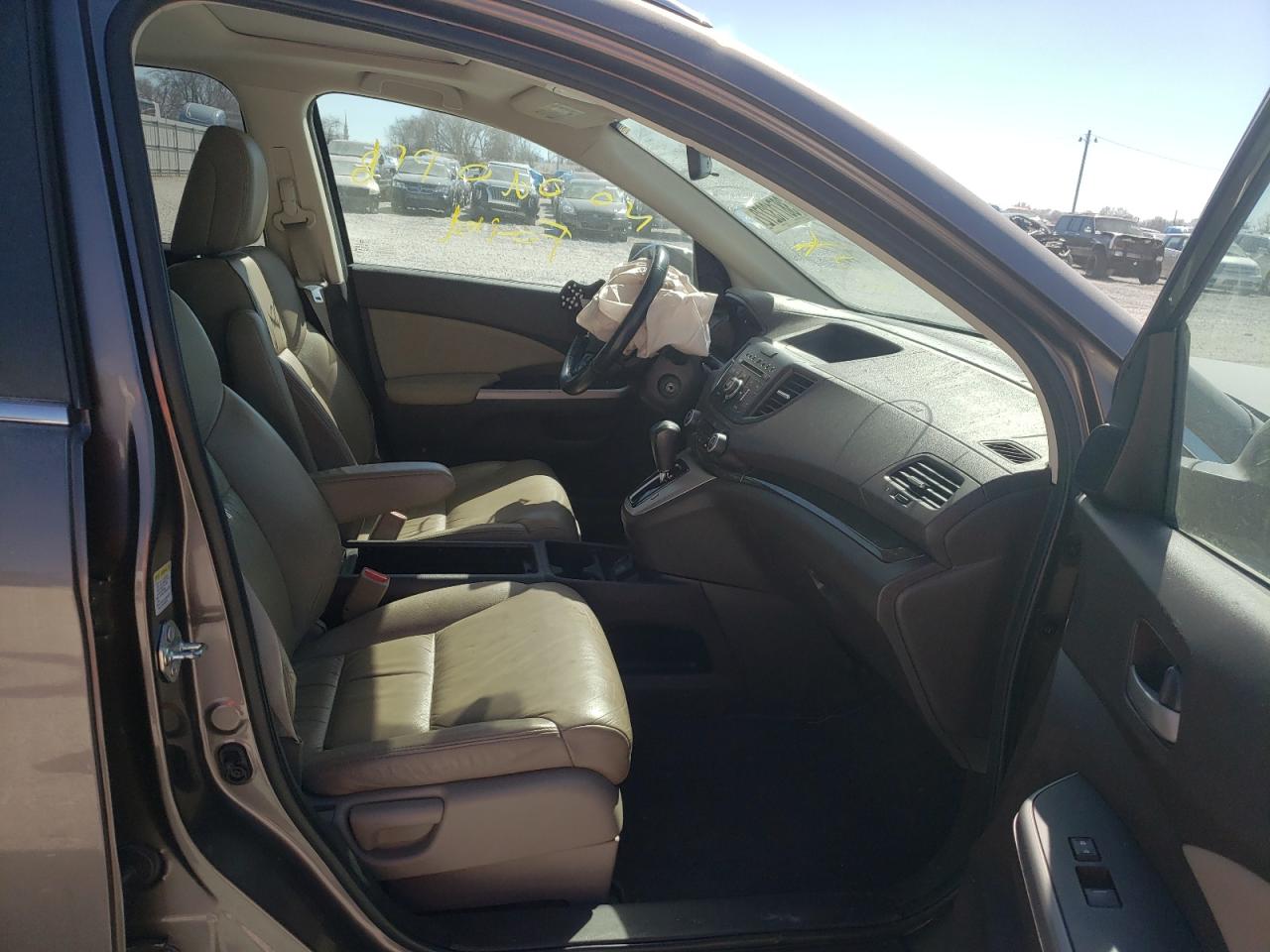Photo 5 from auction – 2014 HONDA CR-V EXL with VIN 2HKRM4H78EH699330