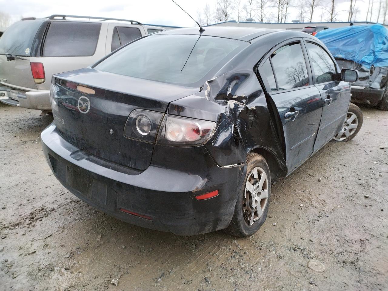 Photo 4 from auction – 2008 MAZDA 3 I with VIN JM1BK12FX81848077