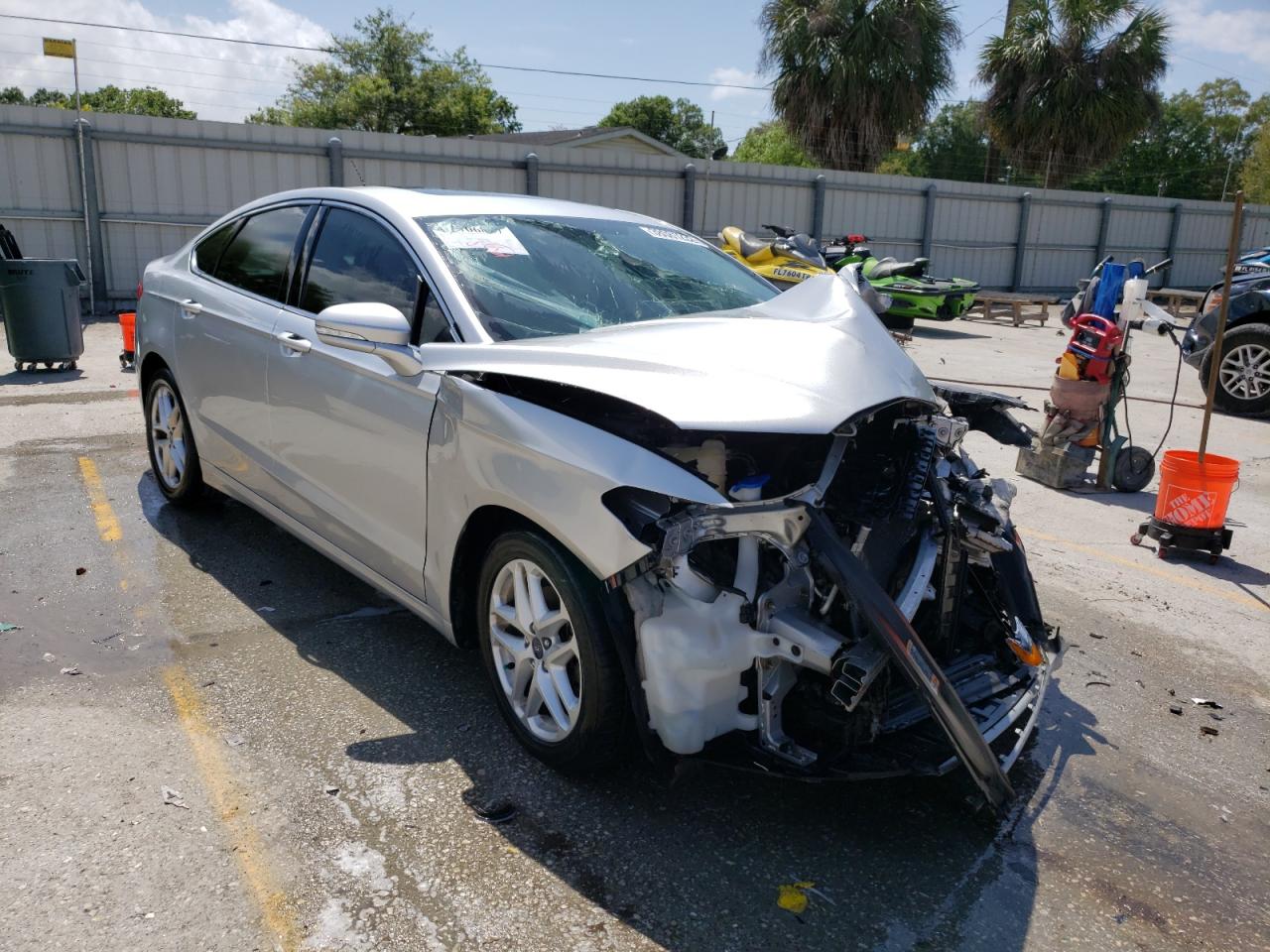 FORD FUSION SE 2014 with VIN 3FA6P0HD1ER162259 - Photo from auction