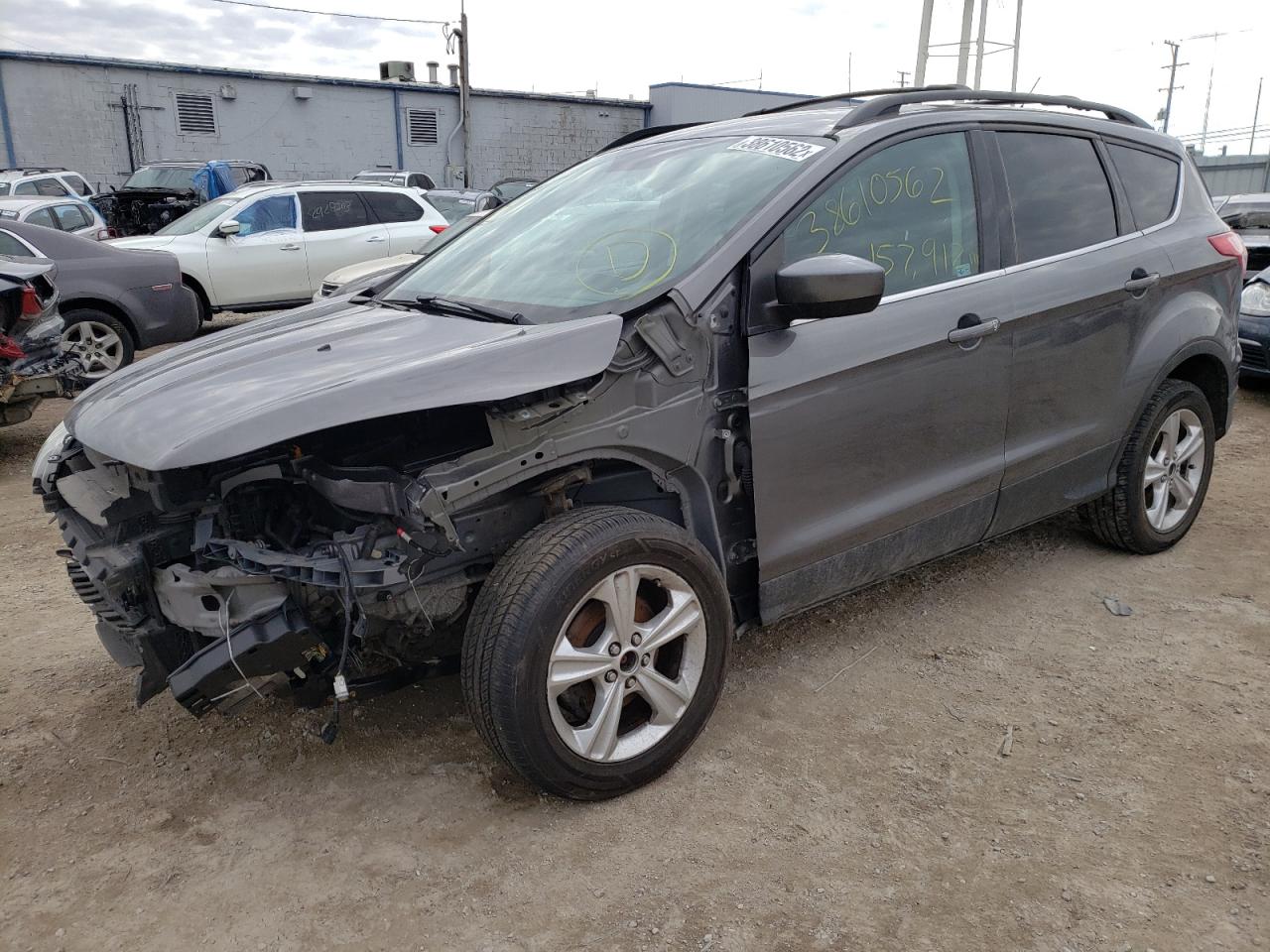 Photo 2 from auction – 2013 FORD ESCAPE SE with VIN 1FMCU0GX7DUD16381