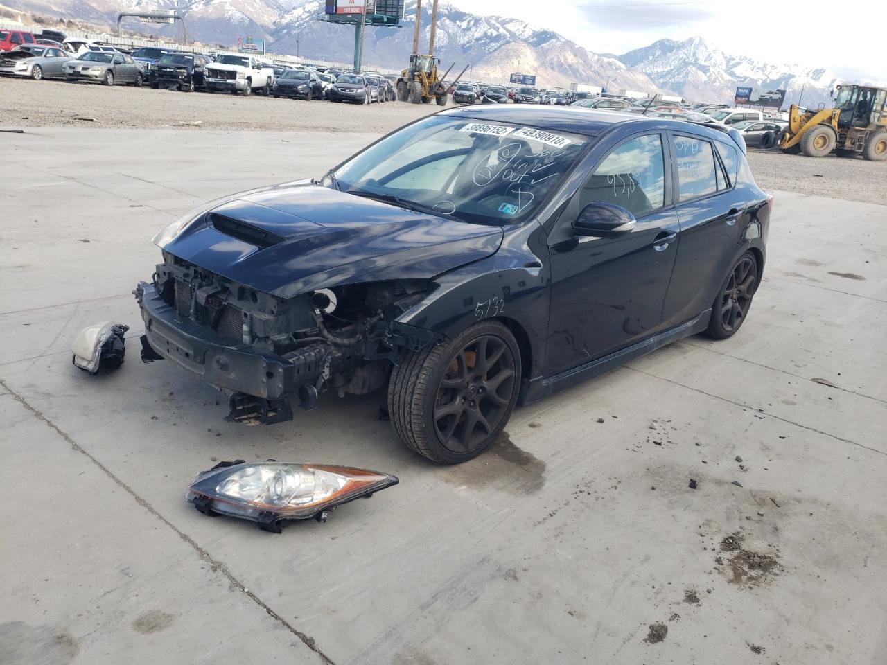 Photo 2 from auction – 2013 MAZDA SPEED 3 with VIN JM1BL1L4XD1707224