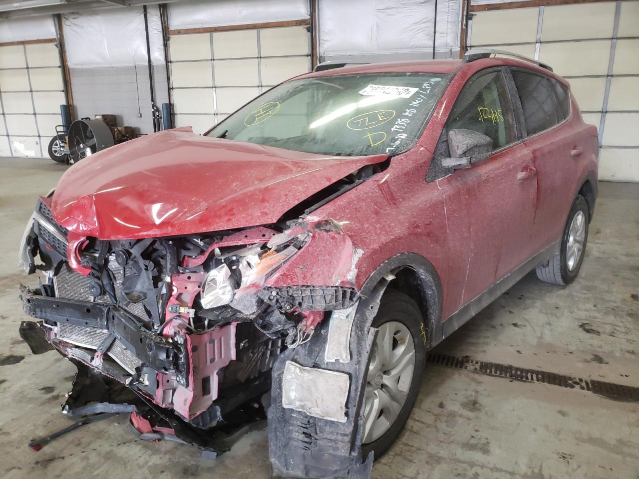 Photo 2 from auction – 2013 TOYOTA RAV4 LE with VIN JTMBFREV5D5009334