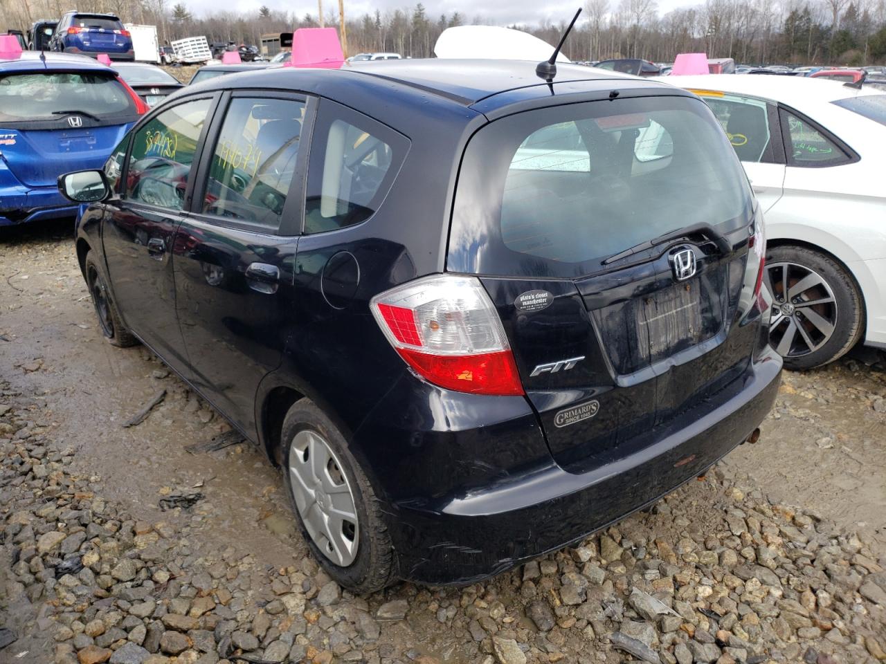 Photo 3 from auction – 2013 HONDA FIT with VIN JHMGE8H36DC015201