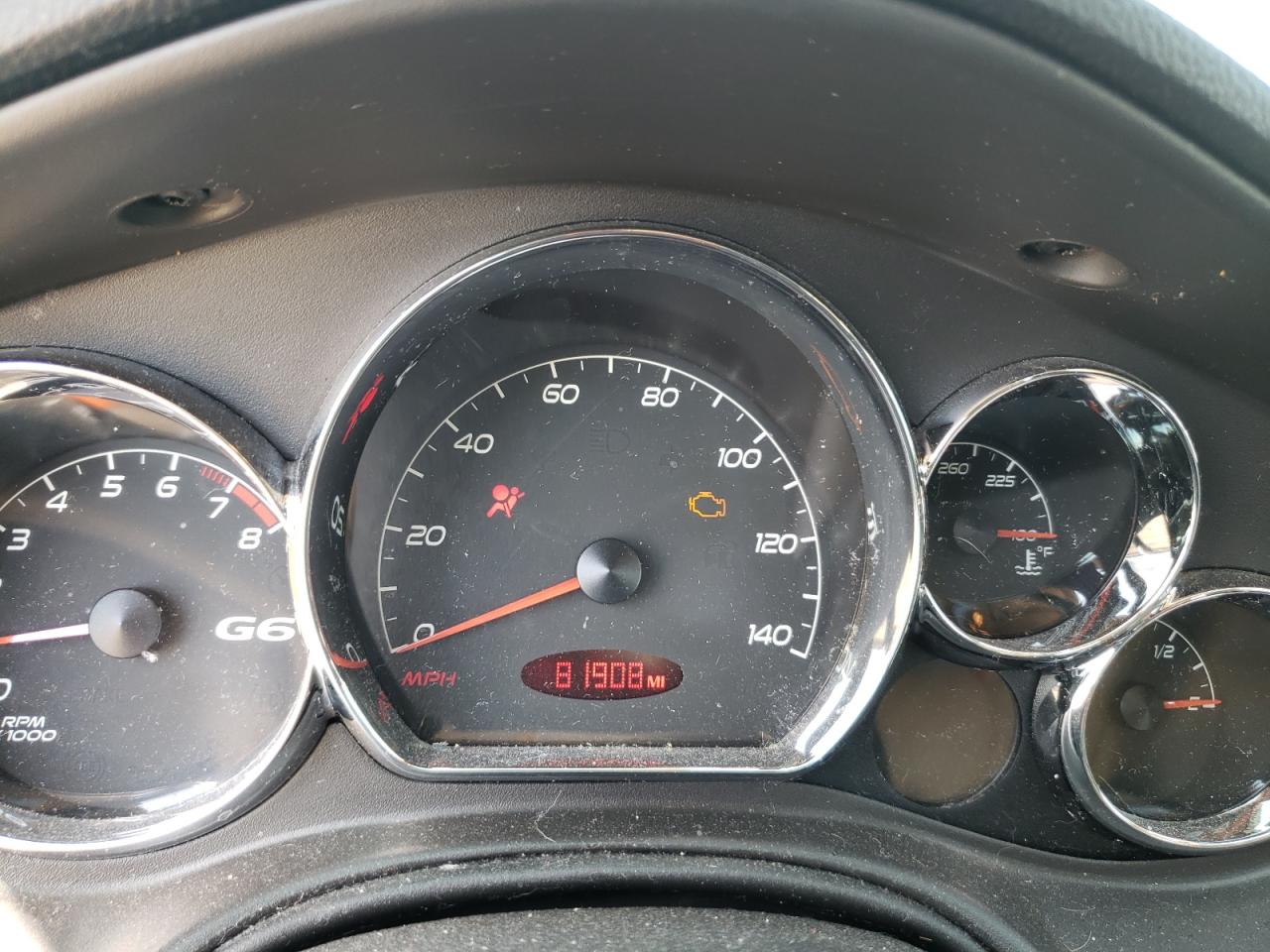 Photo 8 from auction – 2009 PONTIAC G6 with VIN 1G2ZG57B994143885